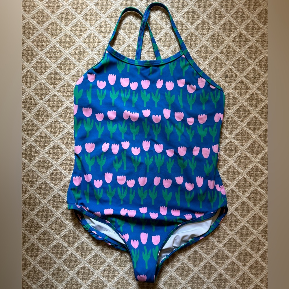 Hanna Andersson Girls Swimsuit sz 12/150